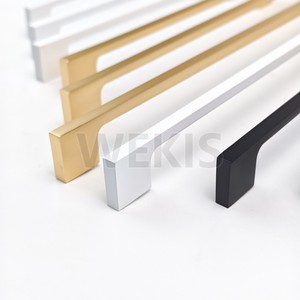 <span class=keywords><strong>Poignée</strong></span> de <span class=keywords><strong>Meuble</strong></span> Moderne en Alliage de Zinc Nickel Noir pour Armoires, Tiroirs, Commodes, Chambres, Cuisines et Utilisation Extérieure en Entrepôt - Product Image 3