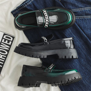 รองเท้าโลฟเฟอร์แบบสวมรุ่นใหม่คุณภาพสูง OEM สำหรับผู้ชายและผู้หญิง รองเท้าลำลองสำหรับฤดูใบไม้ร่วง น้ำหนักเบา เหมาะสำหรับใส่ทำงานและโอกาสทางการ - Product Image 6