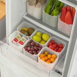 Boîte de rangement pour réfrigérateur, en plastique de qualité alimentaire, extensible et épaissie, pour la porte latérale du réfrigérateur, organisation de la cuisine - Product Image 3