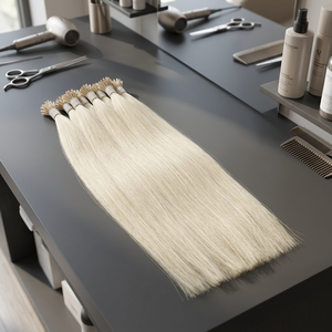 Extensiones de Cabello Humano Rubio Liso de Primera Calidad, Cabello Virgen Remy con Doble Trama, Longitud Personalizada, Cabello Humano Virgen Remy Rubio al por Mayor - Product Image 3