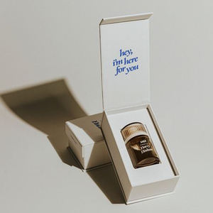 กล่องบรรจุภัณฑ์อาหารเสริมแบบเติมผงเปล่ากล่องของขวัญสำหรับอาหารเสริม - Product Image 1