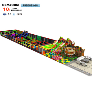 Parque de Trampolines Comercial de Alta Calidad para Adultos, Venta Directa de Fábrica, Trampolines de Plástico para Saltar - Product Image 1