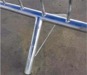 กำแพงเหล็กเคลื่อนย้ายได้ประตูกั้นชั่วคราวควบคุมฝูงชนบนถนน - Product Image 5