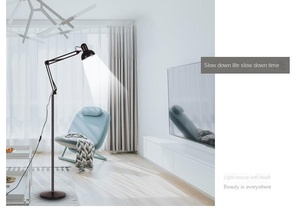 Modern Luxury Floor Lamp with LED Design Iron Body Standing Light for Living Room Hotel Bedroom Home Decorative Lighting - Product Image 2