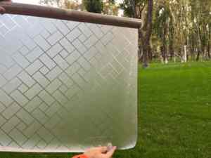 <span class=keywords><strong>Film</strong></span> adhésif statique moderne pour fenêtre, <span class=keywords><strong>film</strong></span> de confidentialité amovible pour porte vitrée, <span class=keywords><strong>film</strong></span> décoratif transparent en PVC, isolation thermique - Product Image 4