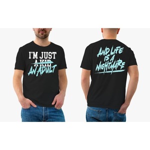 Camiseta Informal Unisex Ligera de Algodón con Diseño Estampado de Rayas para Uso Casual - Product Image 1