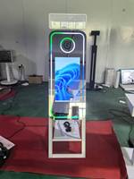 Miroir portable pliable de 40 pouces, nouveau, miroir magique tactile intelligent pour selfie, photomaton avec étui de transport