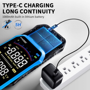 Цифровой мультиметр FNIRSI S1 Smart с цветным дисплеем, 9999 измерений, измерение AC/DC напряжения, сопротивления, емкости, диодов, NCV, частоты, тестирование под напряжением - Product Image 4
