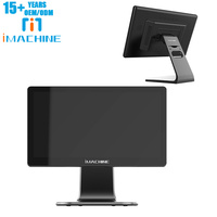 Pantalla táctil capacitiva de 15,6 pulgadas Windows POS Terminal Desktop Retail Restaurant Sistema de caja registradora con CPU Intel