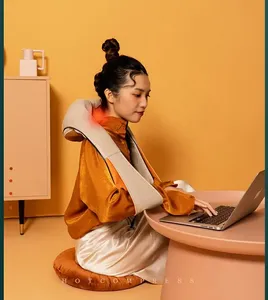 ยอดนิยมไฟฟ้าคอและกลับนวดบ้านและรถใช้ผ้าคลุมไหล่นวด Deep Keading Shiatsu เครื่องนวด - Product Image 5
