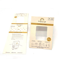 Emballage coulissant en plastique thermoformé FSC personnalisé avec impression couleur, insert de conditionnement en PVC, boîte blister, carte blister