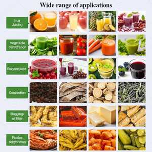 Máquina Exprimidora de Frutas y Verduras de Prensa Fría Industrial Hidráulica Comercial con Rodamiento de Motor Gondor PLC - Product Image 6