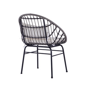 Silla de caña tejida a granel Pvc caña sala de estar silla jardín comedor sofá conjunto <span class=keywords><strong>muebles</strong></span> modernos - Product Image 2
