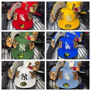Gorra 59Fifty Ajustada de Ala Plana para Hombre, Nueva Colección 2025, Estilo Vintage 6 Paneles, Cierre Snapback, Equipo MLLB, Era Jon Stan 5A - Product Image 6