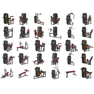 Equipo de Gimnasio Comercial Profesional con Logotipo Personalizado, Juego Completo de Máquinas de Entrenamiento de Fuerza de Alta Resistencia para Negocios de Gimnasio - Product Image 1