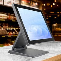 Système de caisse enregistreuse POS de haute qualité Canteen S600F avec processeur Intel N100, base pliable ultra-fine, écran tactile