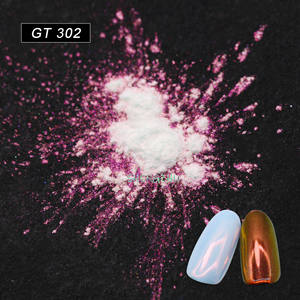 Shengzhu Aurora pigmento colore che cambia polvere per Nail Art Aurora Glitter Glitter per unghie in polvere di perle cromate unghie pigmento - Product Image 2