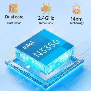 Portátil Ultrafino S07 de 14.1 Pulgadas, 6GB+512GB, Win11 <span class=keywords><strong>Intel</strong></span> <span class=keywords><strong>Celeron</strong></span> <span class=keywords><strong>N3350</strong></span> Doble Núcleo - Product Image 4