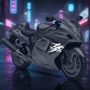 Autocollant en feuille EL pour moto, spécialement conçu pour les réservoirs de carburant de moto. Il est ultra-fin et flexible, et s'adapte parfaitement - Product Image 1