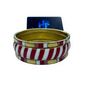 Export Quality Handmade <b>Resin</b> Brass Bangles Ethnic Party Wear Women's Jewelry From Uttar Pradesh - Product Image 2