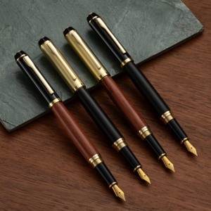<span class=keywords><strong>Penna</strong></span> di Lusso in Legno di Redwood per Affari, Regalo di <span class=keywords><strong>Laurea</strong></span>, <span class=keywords><strong>Penna</strong></span> Neutra in Ottone Metallico, <span class=keywords><strong>Penna</strong></span> <span class=keywords><strong>Stilografica</strong></span> in Legno - Product Image 2