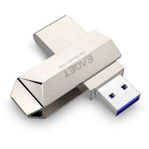 EAGET F70 16/32/64/128/256GB USB Flash Drive Memory Stick USB 3.0 Kim Loại Mini Flash Disk Bộ Nhớ Pendrive Lưu Trữ Bên Ngoài - Product Image 1