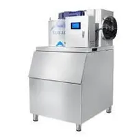 Máquina para Hacer Hielo en Escamas, Eléctrica, Industrial, con Refrigerador y Congelador Integrados