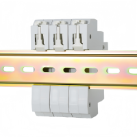 AC50-500V modulaire LED affichage numérique Din Rail 100A monophasé courant ampèremètre tension 18mm mètres
