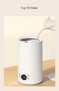 เครื่องเพิ่มความชื้นในอากาศ RUNAL 4 ลิตร แบบเติมน้ำด้านบน ระบบอัลตราโซนิก ขนาดใหญ่ ควบคุมผ่านแอป Tuya Wifi พร้อมรีโมทคอนโทรล สำหรับใช้ในบ้าน - Product Image 6