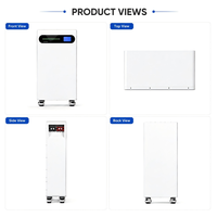 Système d'alimentation de secours hybride robuste 51,2 V 314 Ah 10-16 kWh LiFePO4 empilable avec surveillance intelligente CAN Bluetooth