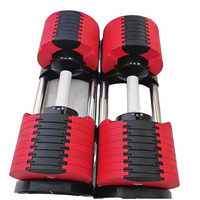Ensemble d'haltères réglables 20 kg 32 kg pour la maison, la salle de sport, la musculation, l'entraînement, équipement de fitness, vente en gros d'usine, dropshipping