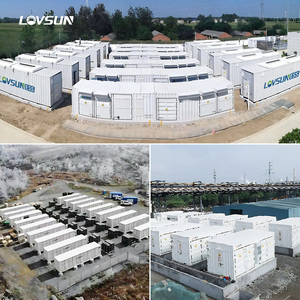 Système de stockage d'énergie en conteneur BESS extérieur 1 MW 1000 kWh 20 pieds, batterie solaire au lithium haute tension 500 kWh - Product Image 6