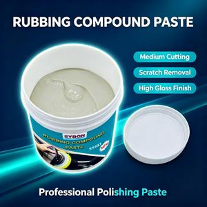 Pasta de Pulir <span class=keywords><strong>Automotriz</strong></span> de Corte Medio para Pintura y Carrocería, Elimina Marcas Finas de Lijado y Restaura el Brillo - Product Image 1