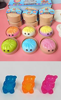 Nouveau Jouet Squishy Créatif et Mignon en Forme de Mini Animal (Phoque) pour Farces, Anti-Stress, Décompression, Fait Main, Vente en Gros