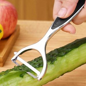 Durable Non-Slip Handle <b>Vegetable</b> Fruit Peeler Potato Peeler Built-in Potato Eye Remover for Kitchen - Product Image 2