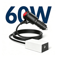 Adaptateur d'alimentation pour voiture Starlink Mini 60W 12-36V vers 30V Convertisseur DC-DC élévateur de tension 12V pour Starlink Mini VR Camping Voile