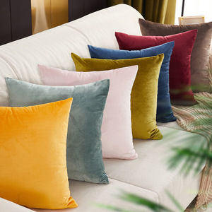 Cojín Cuadrado de Terciopelo Personalizable con <span class=keywords><strong>Relleno</strong></span> de Algodón PP <span class=keywords><strong>para</strong></span> Respaldo de Sofá <span class=keywords><strong>y</strong></span> Soporte Lumbar, Uso en Sala de Estar - Product Image 3