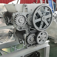 Automatische Maleisische Ramen Noodle Machine voor voedselproductielijn, roestvrijstalen rollerpers 450-650kg/u hoge capaciteit