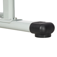 Banc d'haltères commercial à angle droit, banc de musculation robuste avec coussin épais pour l'entraînement de force