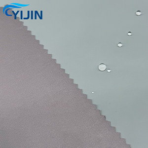 Respirant 96% nylon 4% spandex Stretch Imperméable Polyamide Softshell Moyen avec Milky Pu Film Retour pour Enfant Sport Porter Veste - Product Image 6