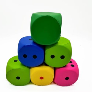 Cubo de <span class=keywords><strong>Yoga</strong></span> de Espuma de PU Personalizado de 8x8x8 cm y 10x10x10 cm, Accesorios de Ejercicio con Forma Cuadrada, Cubo de Juego de Dados para Fitness Familiar Impreso - Product Image 6