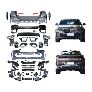 ชุดแต่ง M-Tech สำหรับรถยนต์ BMW X6 ปี 2023-2024 รุ่น G06 ประกอบด้วยกันชนหน้า-หลัง ลิ้นกันชนหน้า กระจังหน้า ท่อไอเสีย ปลายท่อไอเสีย - Product Image 1