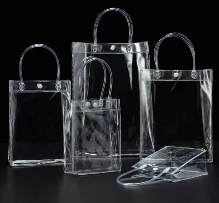 Benutzer definierte Werbe geschenk Transparente PVC Wasserdichte Toiletten artikel Reisesp eicher Kosmetische Make-up Reiß verschluss tasche Tasche