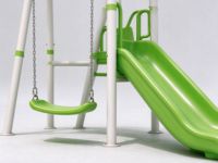 Ensemble de balançoires d'extérieur en gros avec balançoire pour bébé et balançoires à sangles, structure en acier galvanisé pour parc d'enfants
