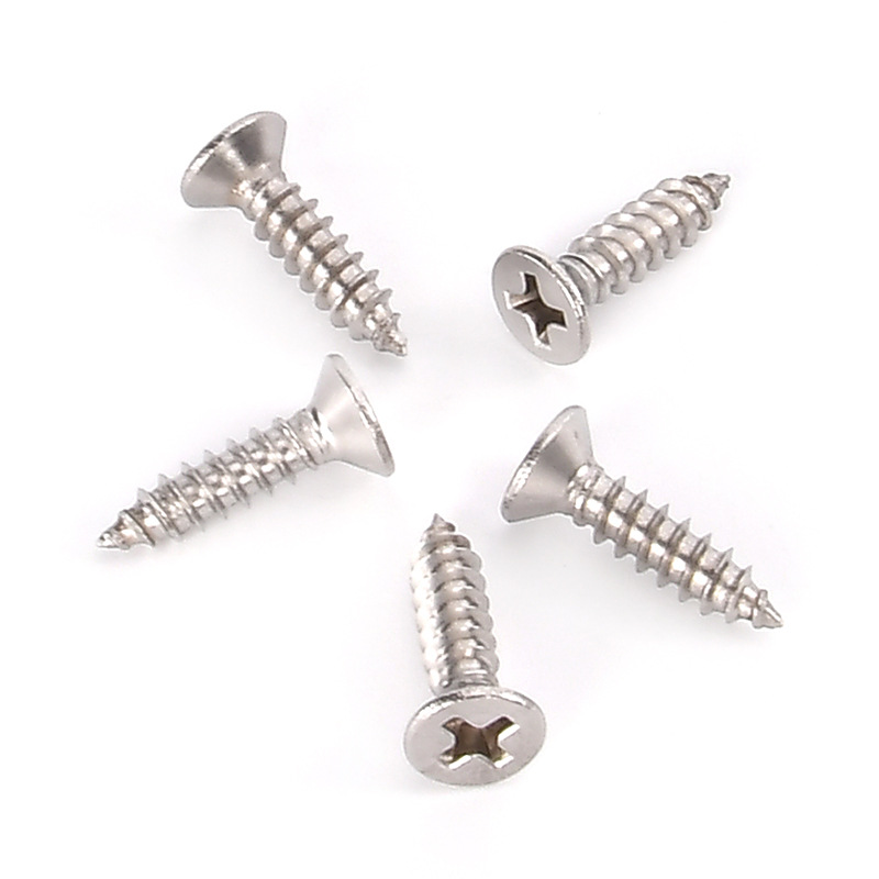 304 Крест из нержавеющей стали с потайной головкой саморез острым хвост винты M2.6-M6 винты мебель электронные винты оптовая продажа
