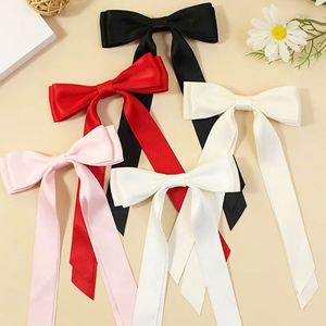 Pinza para el Cabello con Lazo Hecho a Mano de Alta Calidad, Accesorios para el Cabello de Aleación con Cinta Larga y Diseño Colorido, Elegante y a la Moda para Niñas - Product Image 5