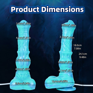 FAAK Dildo in Silicone da 9,48 <span class=keywords><strong>Pollici</strong></span> con Ventosa, Design a Getto d'Acqua Simulato, Tre Opzioni, OEM ODM Ingrosso - Product Image 6