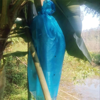 Bananen-specifieke landbouwbeschermingszakken |   Blauw polyethyleen materiaal |   Waterdicht en anti-veroudering |   Op maat gemaakte afmetingen beschikbaar |   HBSQ