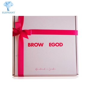 Custom White Pink Party Invitation Favors <b>Cake</b> Chocolate Candy Gift <b>Wedding</b> <b>Box</b> With Ribbon for Guest - Product Image 2