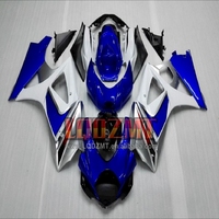 Corps de stock bleu d'injection pour SUZUKI GSXR-1000 K7 GSX-R1000 2007 2008 143No.149 GSXR1000 1000CC GSXR 1000 CC 07 08 Carénage OEM